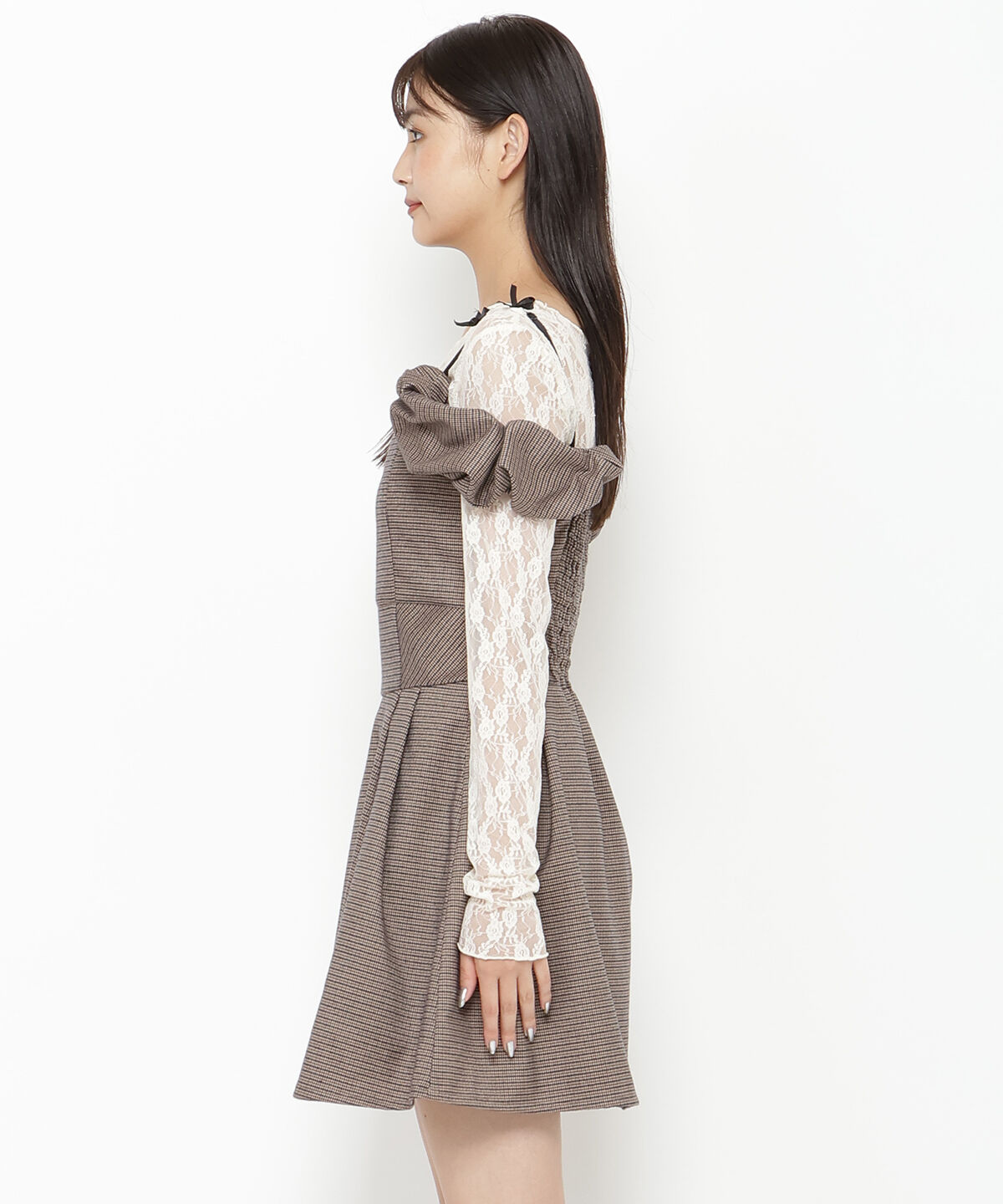 REDYAZEL「2wayショルダーフレアミニワンピース」|ワンピース|