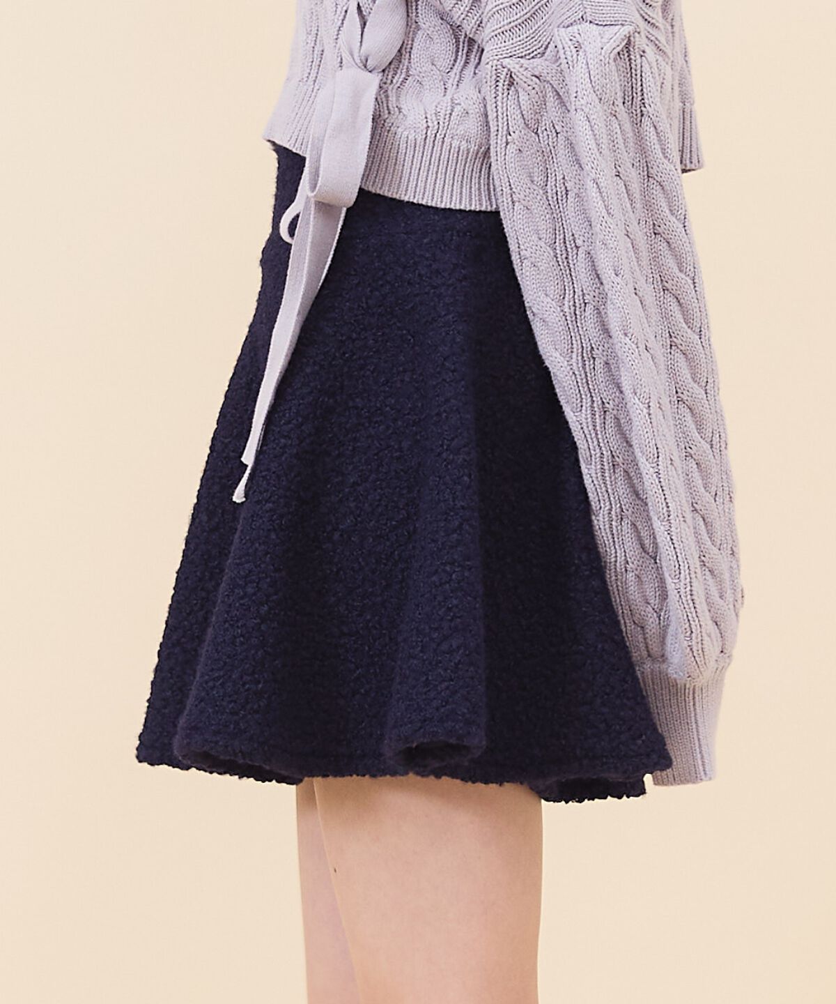 REDYAZEL「ブークレフレアミニスカート」|フレア|