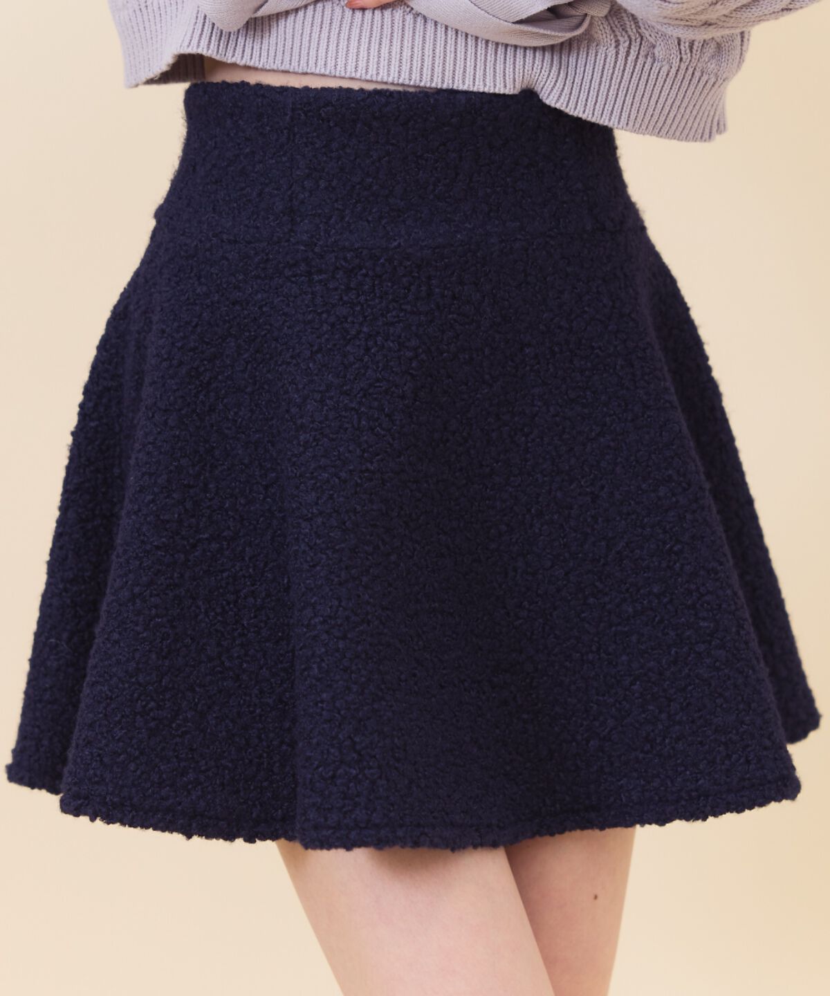REDYAZEL「ブークレフレアミニスカート」|フレア|