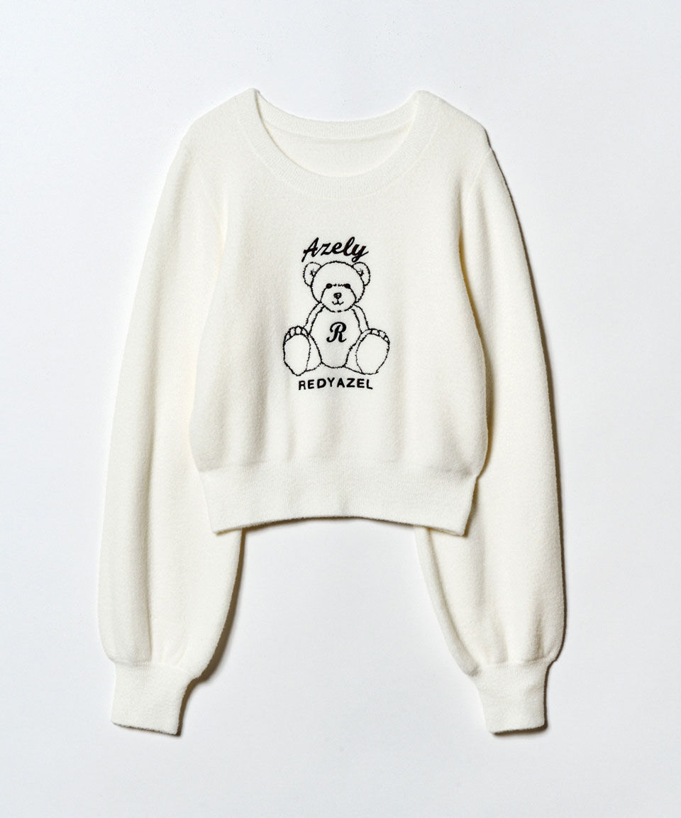 REDYAZEL「Azelyフラッフィニットプルオーバー」|ニット・セーター|