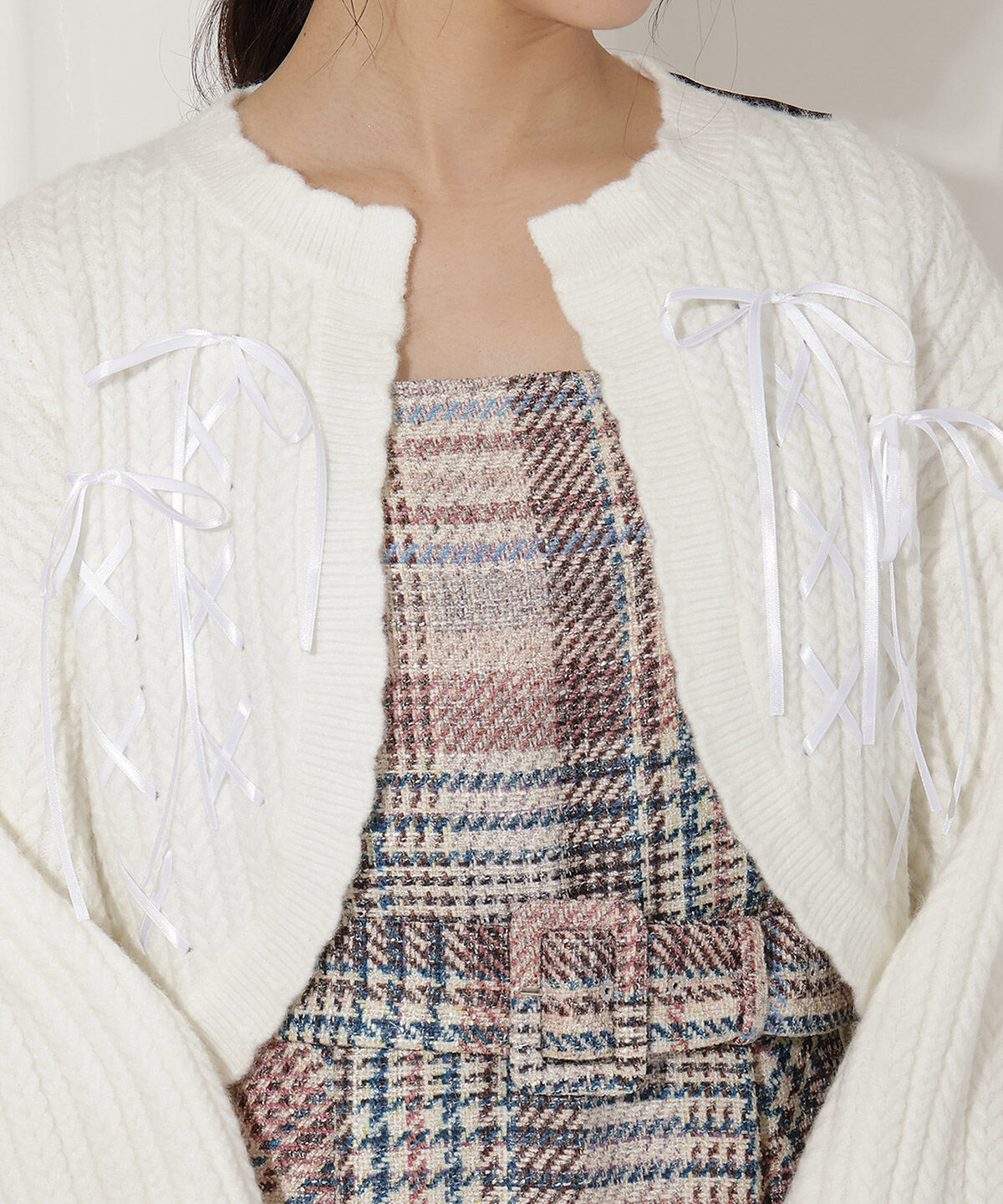 WILLSELECTION「ランダムリボンボレロ」|カーディガン|