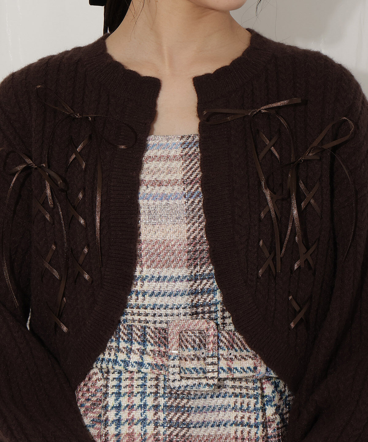 WILLSELECTION「ランダムリボンボレロ」|カーディガン|