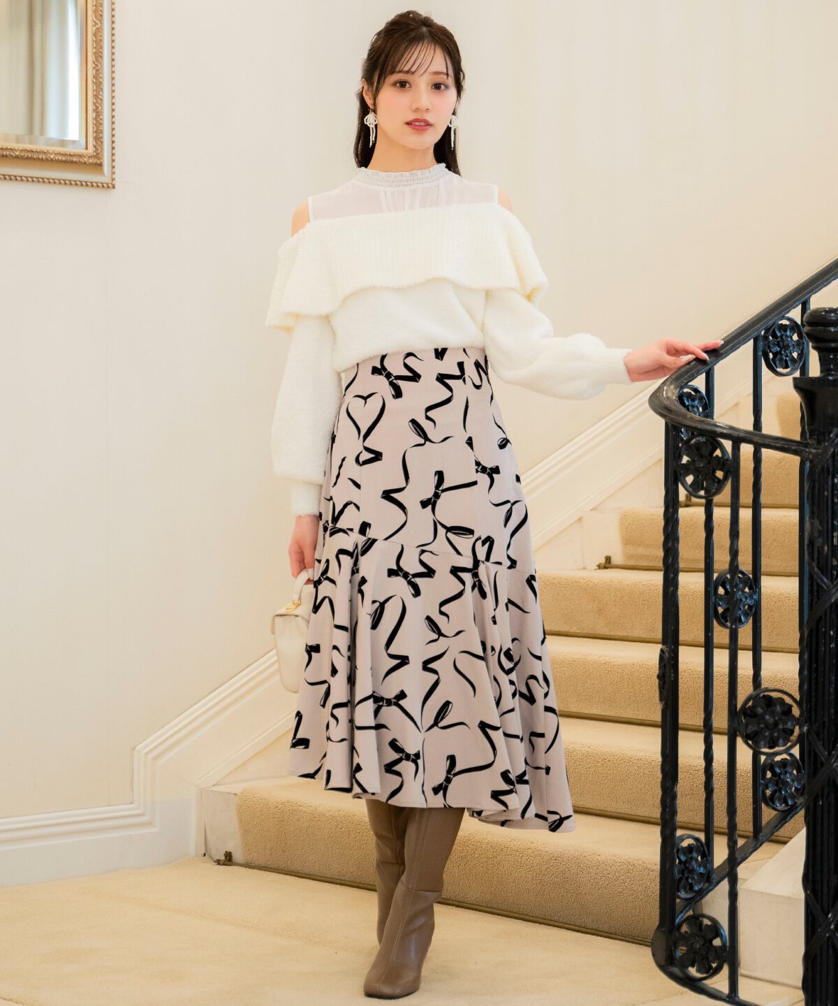 WILLSELECTION「プチテディヤーンプルオーバー」|ニット・セーター|