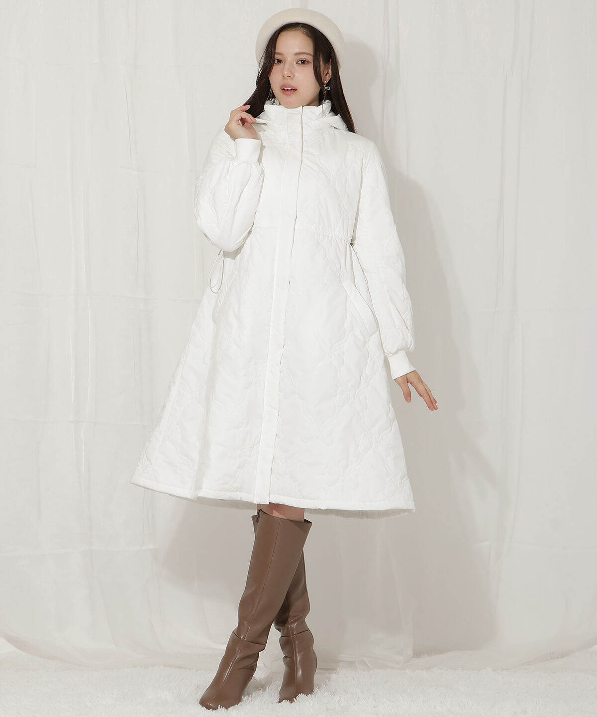 WILLSELECTION「リボン柄キルティングコート」|その他|