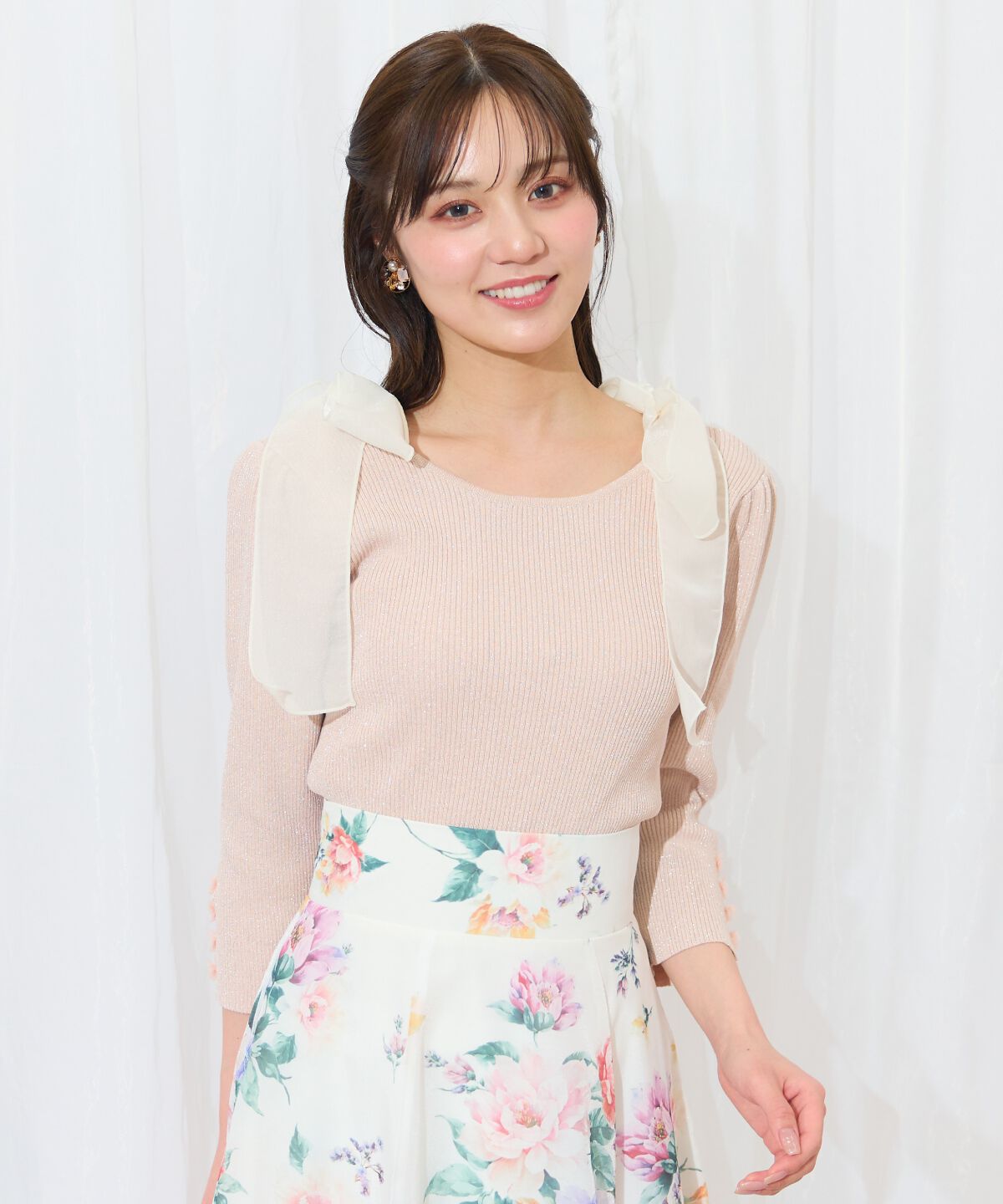 WILLSELECTION「ショルダーリボンテレコキャミソール」|キャミソール|