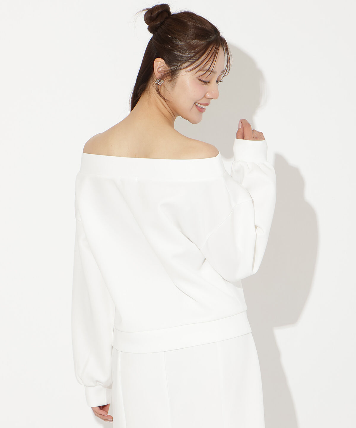 WILLSELECTION「ダブルZIPオフショルスウェットトップス」|その他|