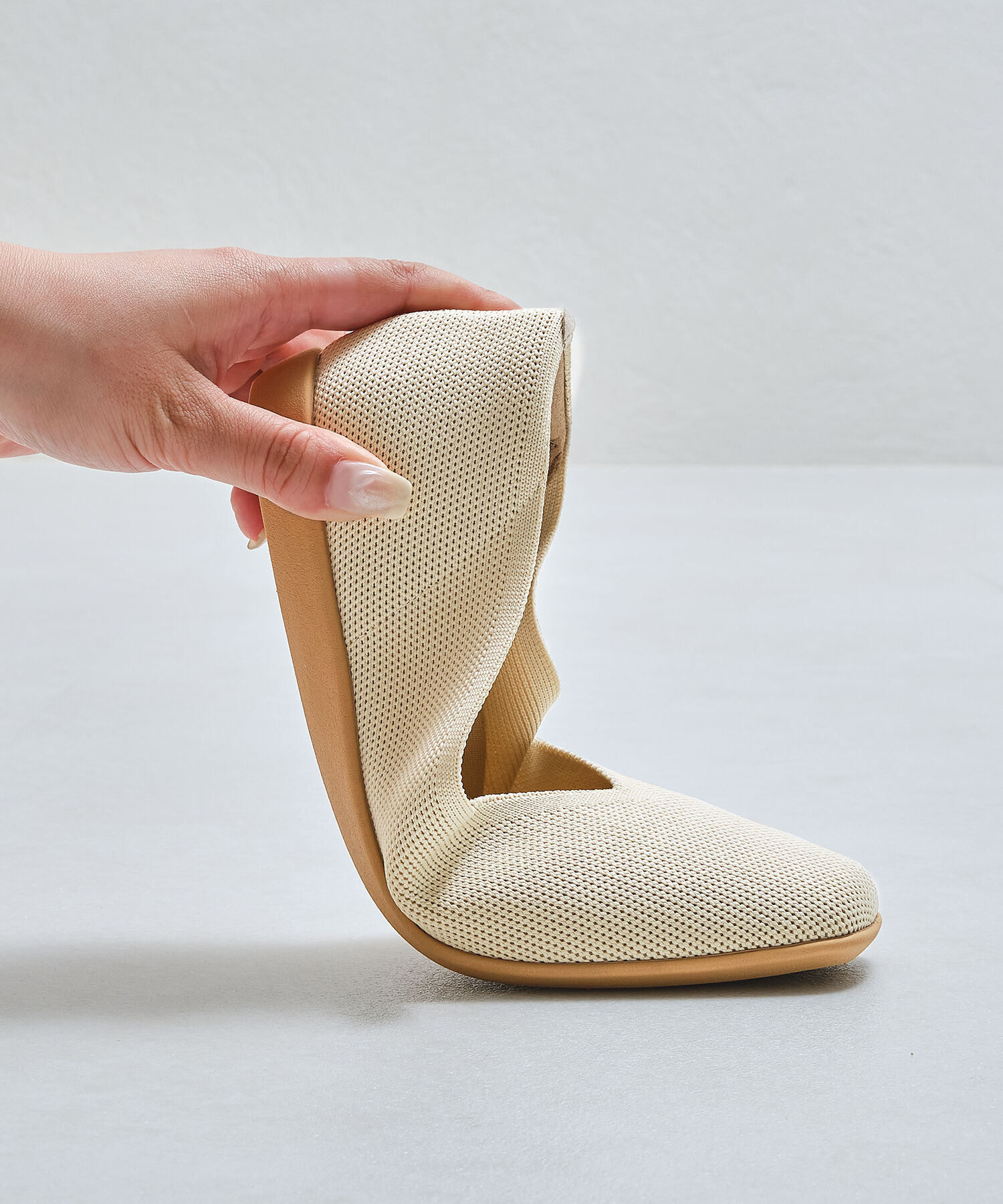 ORiental TRaffic「【洗濯OK】 ニット パンプス /R-3215 軽量 フラット ニット 通気性 柔らかい」|パンプス|