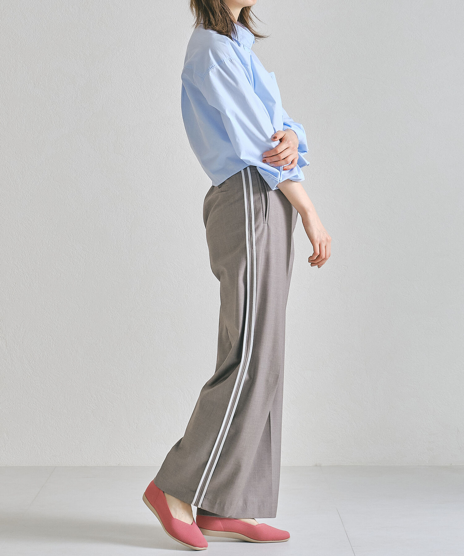 ORiental TRaffic「【洗濯OK】 ニット パンプス /R-3215 軽量 フラット ニット 通気性 柔らかい」|パンプス|