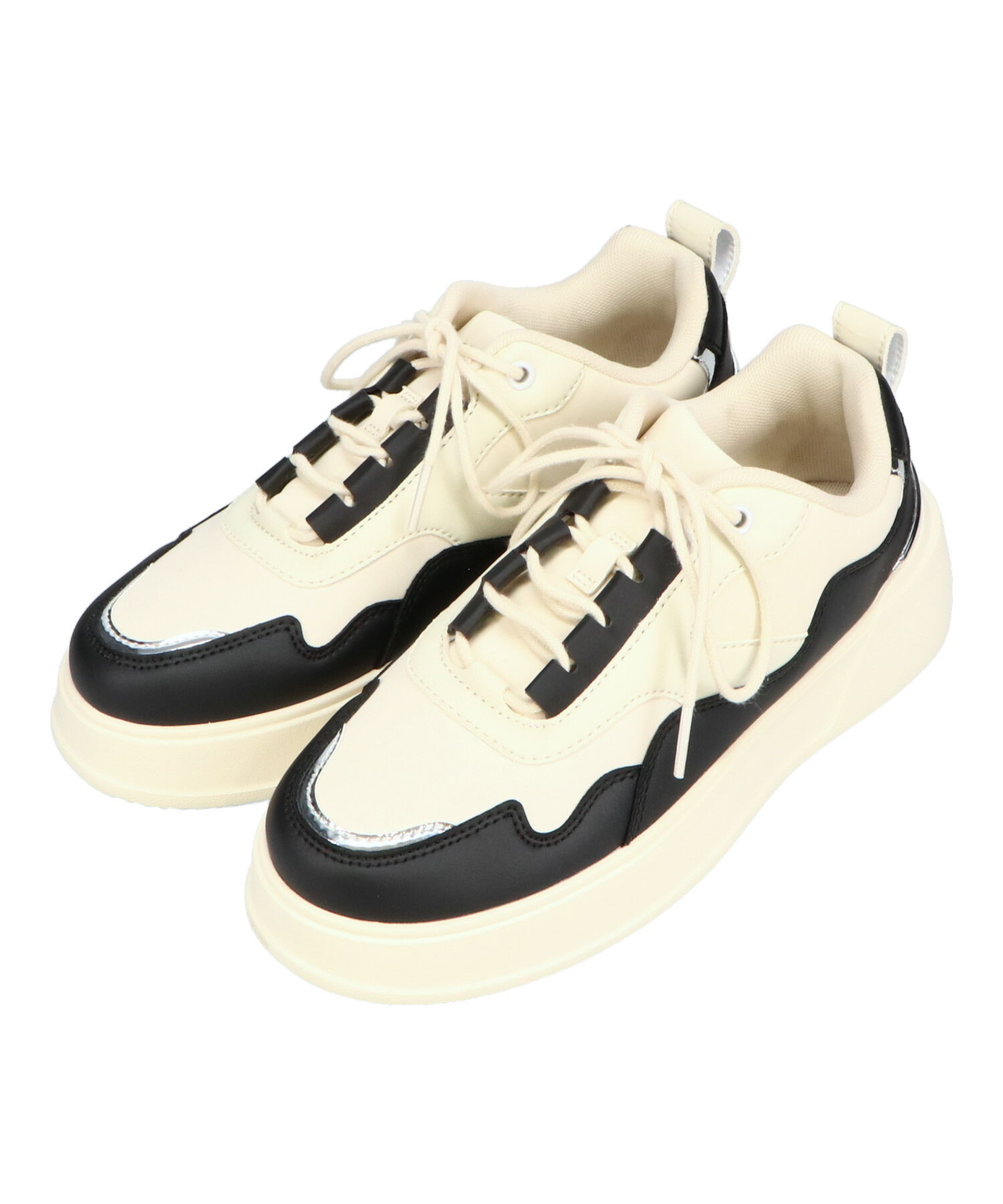 ORiental TRaffic「配色コートソールスニーカー/OT3756 スニーカー トレンド 人気 売れてる」|スニーカー|