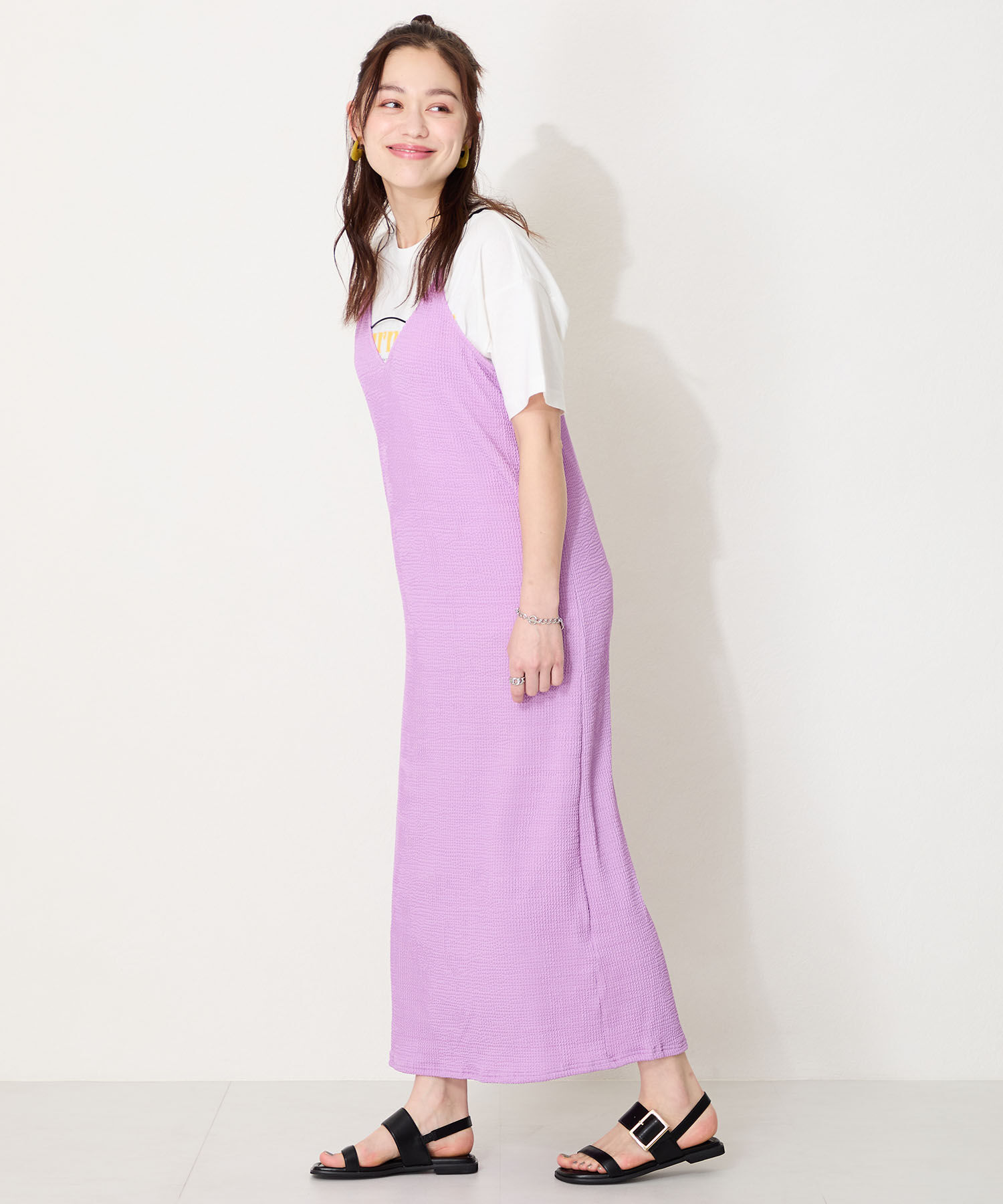 WA Oriental TRaffic「ベルトバックルフラットサンダル/52217 サンダル トレンド 人気 フラット」|サンダル|