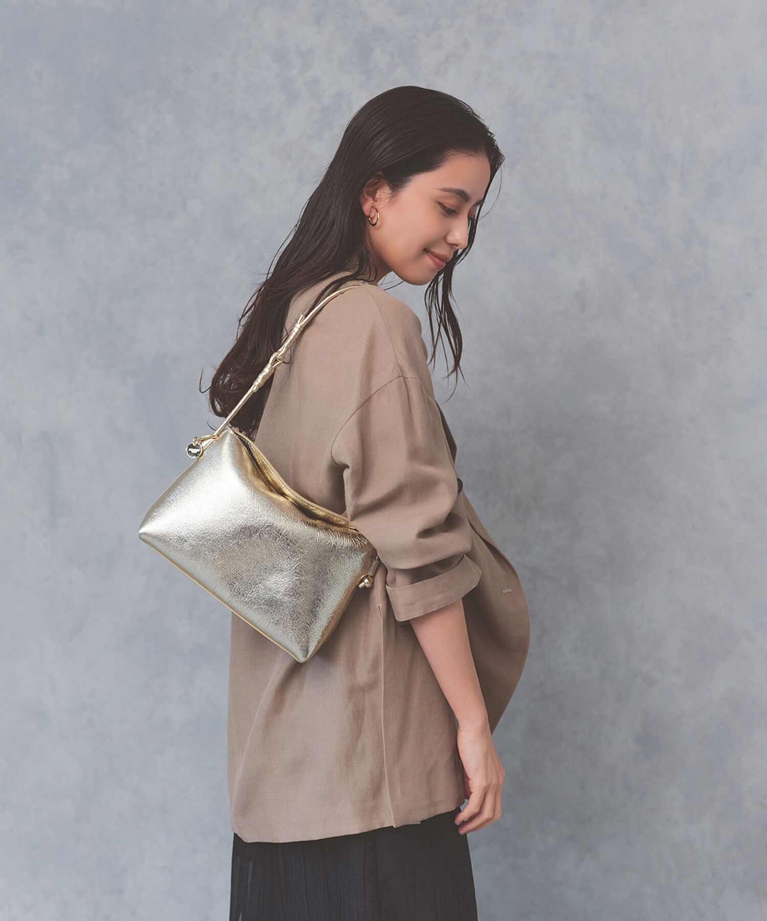 TOPKAPI TREASURE「【TREASURE TOPKAPI】ソフトレザー フラップ ワンハンドル ショルダーバッグ」|ショルダー・メッセンジャー|