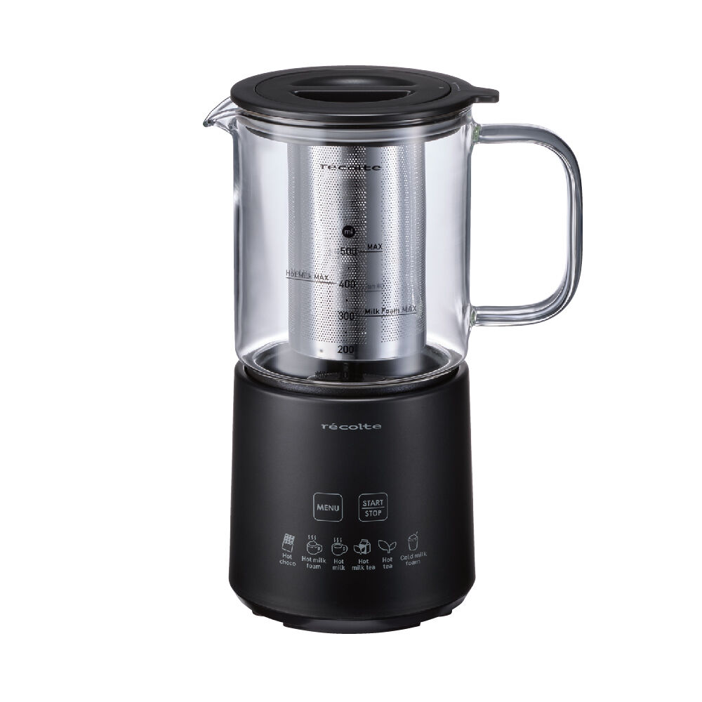 recolte「レコルト ホットチョコ ＆ ミルクフォーマー RMT-3」|電化製品|ナチュラルブラック