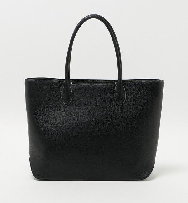 UNITED ARROWS「レザー トートバッグ」|トートバッグ|BLACK