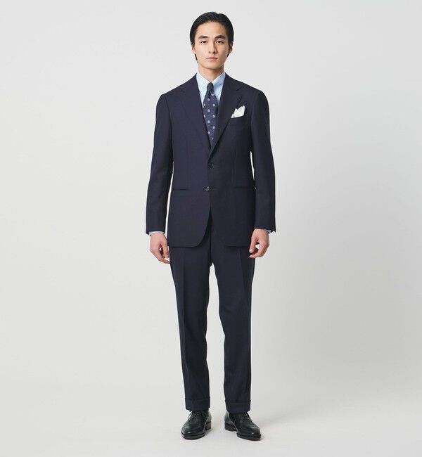 UNITED ARROWS「Vitale Barberis Canonico シングル 3ボタンスーツ MC―MODEL」|スーツ|NAVY