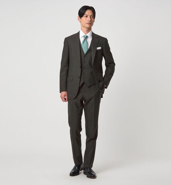 UNITED ARROWS green label relaxing「REDA トロピカル 無地 2B RV スーツジャケット」|スーツ|