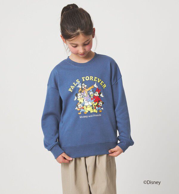 UNITED ARROWS green label relaxing「【別注】＜Disney＞裏毛 プルオーバー / キッズ  140cm-160cm」|スウェット・ジャージ|