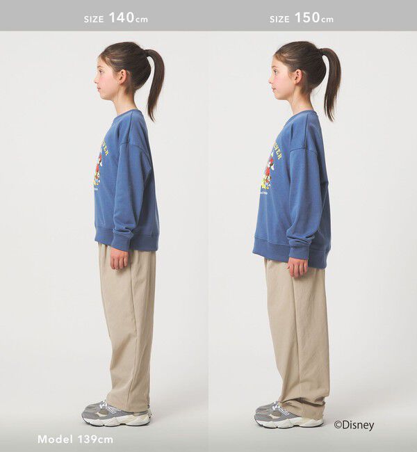 UNITED ARROWS green label relaxing「【別注】＜Disney＞裏毛 プルオーバー / キッズ  140cm-160cm」|スウェット・ジャージ|