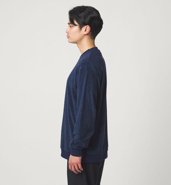 UNITED ARROWS green label relaxing「メランジ パイル クルーネック カットソー」|Tシャツ・カットソー|