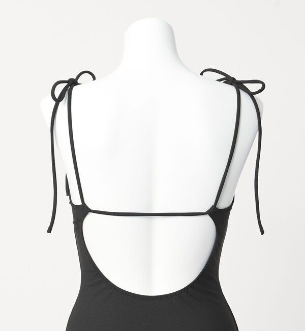 UNITED ARROWS green label relaxing「ハイネックWリボン ワンピース スイムウェア / 水着 」|スポーツ|