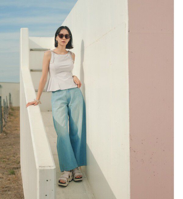 UNITED ARROWS green label relaxing「ハイネックWリボンフレア&ショーツ スイムウェア / 水着」|その他|