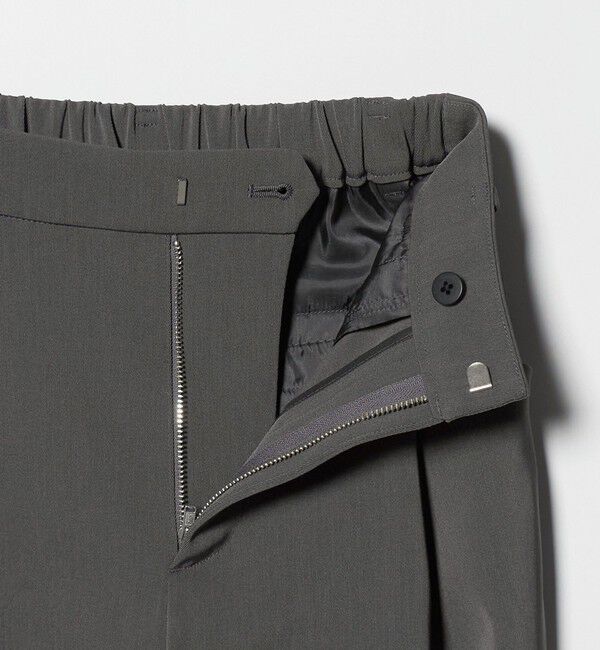 BEAUTY&YOUTH UNITED ARROWS「ポリエステルブレンド ツイルバックゴムパンツ」|スラックス|