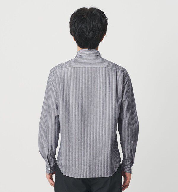 BEAUTY&YOUTH UNITED ARROWS「クイック ストレッチ ストライプ レギュラー シャツ SLIM型 吸水速乾機能付き」|シャツ・ブラウス|