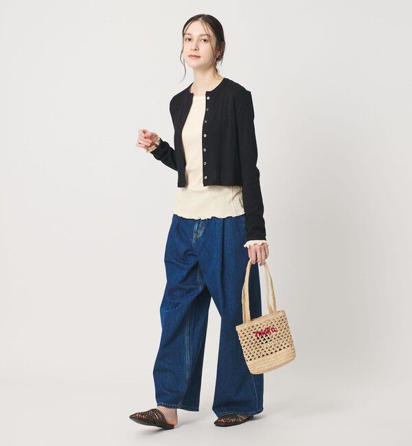 BEAUTY&YOUTH UNITED ARROWS「ポリエステルコットンテレコ メローステッチ クルーネックカットソー」|Tシャツ・カットソー|