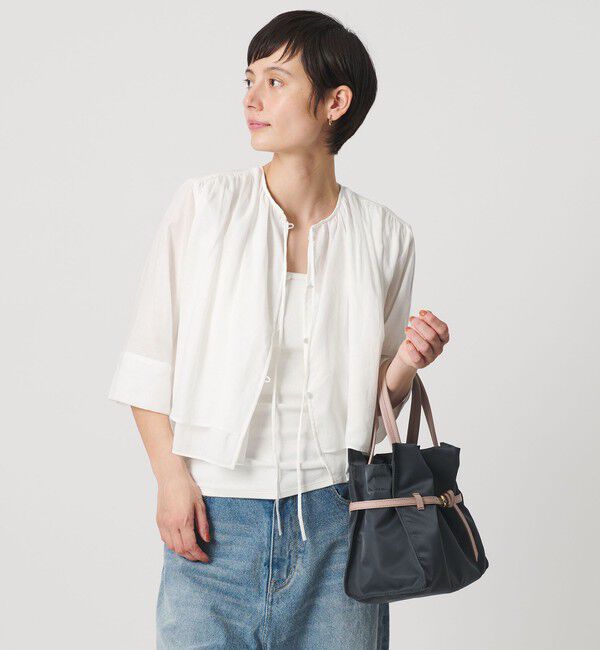 BEAUTY&YOUTH UNITED ARROWS「＜VIOLAd&rsquo;ORO＞BIANCA ナイロン ベルト トートバッグ」|トートバッグ|