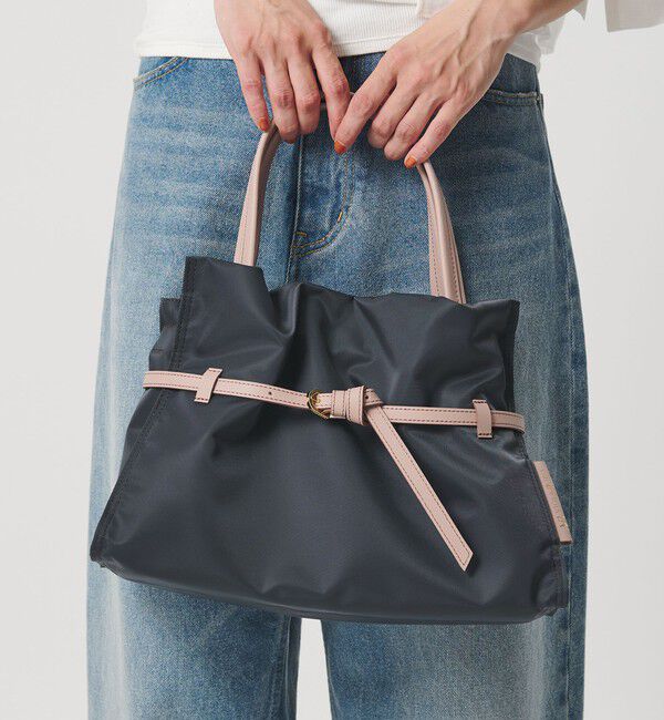 BEAUTY&YOUTH UNITED ARROWS「＜VIOLAd&rsquo;ORO＞BIANCA ナイロン ベルト トートバッグ」|トートバッグ|