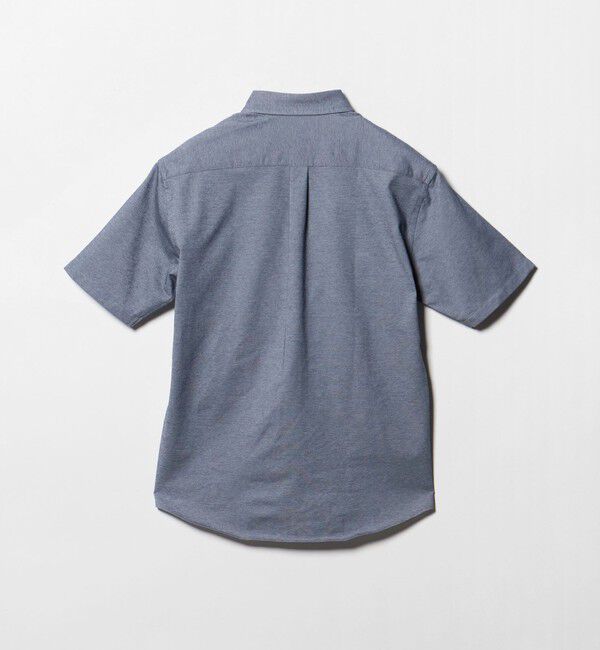 BEAUTY&YOUTH UNITED ARROWS「クイック ストレッチ シャンブレー ボタンダウン 半袖シャツ SLIM型 吸水速乾機能付き」|シャツ・ブラウス|