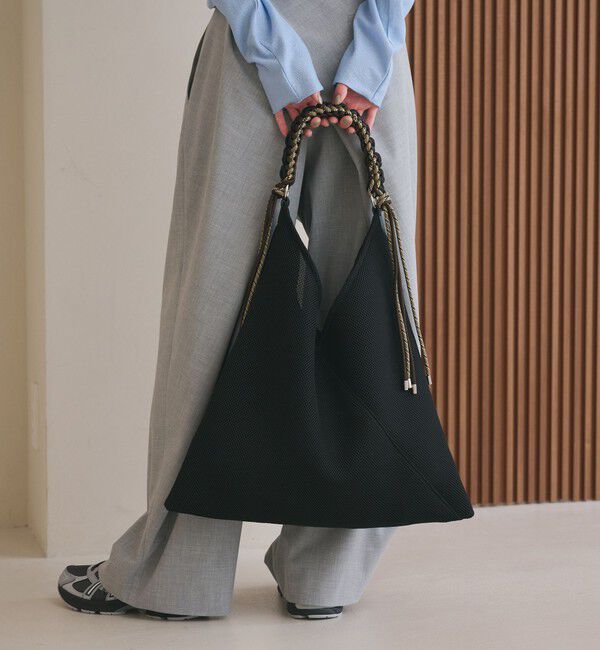 BEAUTY&YOUTH UNITED ARROWS「【別注】＜LE VERNIS＞パラコード メッシュ バッグ」|トートバッグ|BLACK