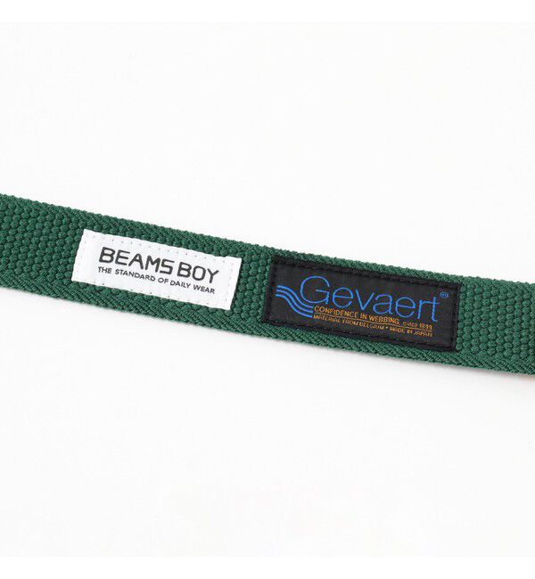 BEAMSBOY「GEVAERT BANDWEVERIJ / 30mm ソリッド ベルト 23FW」|ベルト|