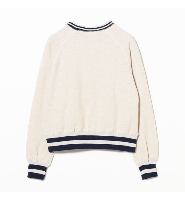 BEAMSBOY「【別注】Healthknit / ライン リブ クルーネック スウェット」|スウェット・ジャージ|