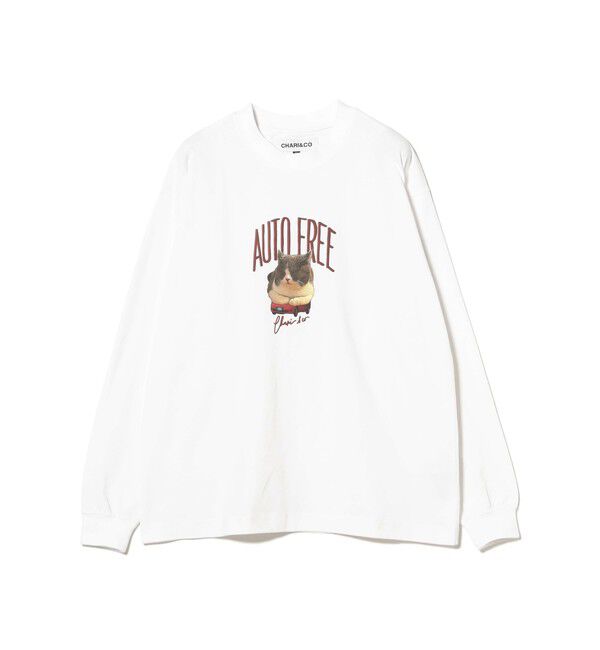 Ray BEAMS 「【別注】CHARI&CO / AMUCHAN AUTO FREE CREW NECK T-SHIRTS」|Tシャツ・カットソー|