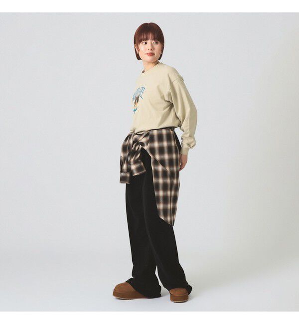 Ray BEAMS 「【別注】CHARI&CO / AMUCHAN AUTO FREE CREW NECK T-SHIRTS」|Tシャツ・カットソー|