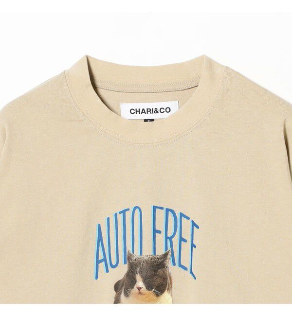 Ray BEAMS 「【別注】CHARI&CO / AMUCHAN AUTO FREE CREW NECK T-SHIRTS」|Tシャツ・カットソー|