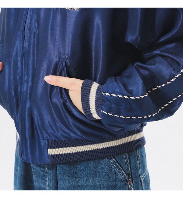 BEAMSBOY「【別注】テーラー東洋 / 50th 50％ スカジャン」|ブルゾン・スタジャン|