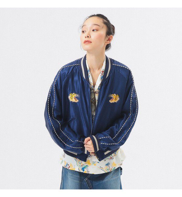 BEAMSBOY「【別注】テーラー東洋 / 50th 50％ スカジャン」|ブルゾン・スタジャン|