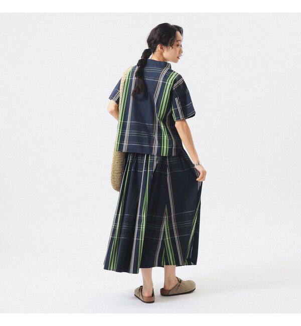 BEAMSBOY「ボーイ ビッグ タータン スカート」|スカート|