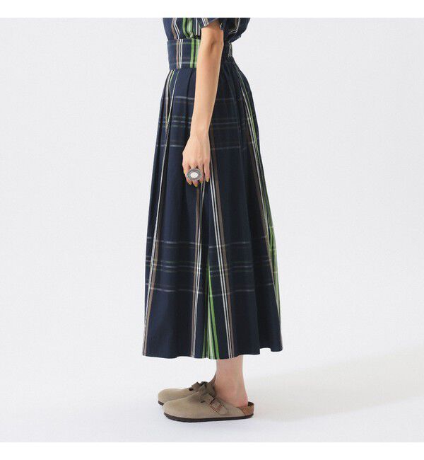 BEAMSBOY「ボーイ ビッグ タータン スカート」|スカート|