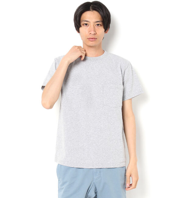 BEAMS「GOODWEAR / ポケットTシャツ」|Tシャツ・カットソー|GREY