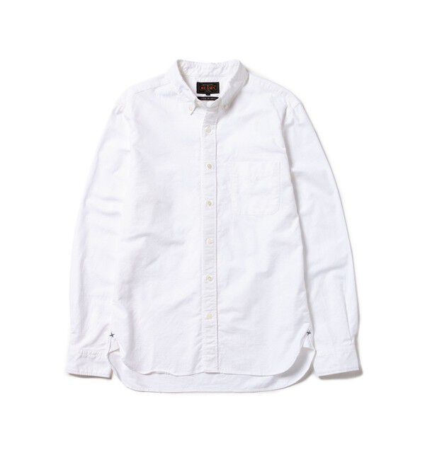 BEAMS PLUS「オックスフォード ボタンダウン シャツ」|シャツ・ブラウス|WHITE