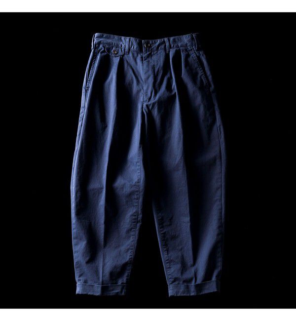 BEAMS PLUS「2 Pleats Twill」|その他|NAVY