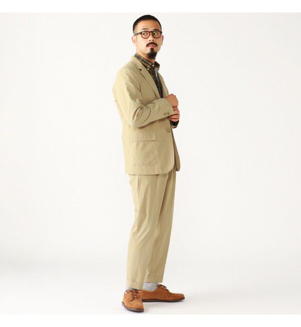 BEAMS PLUS「3B Travel Jacket Comfort Cloth」|テーラードジャケット|