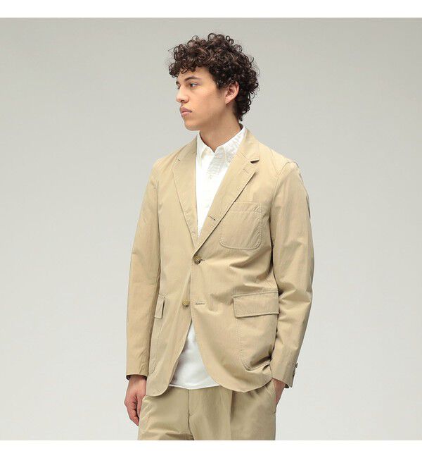 BEAMS PLUS「3B Travel Jacket Comfort Cloth」|テーラードジャケット|