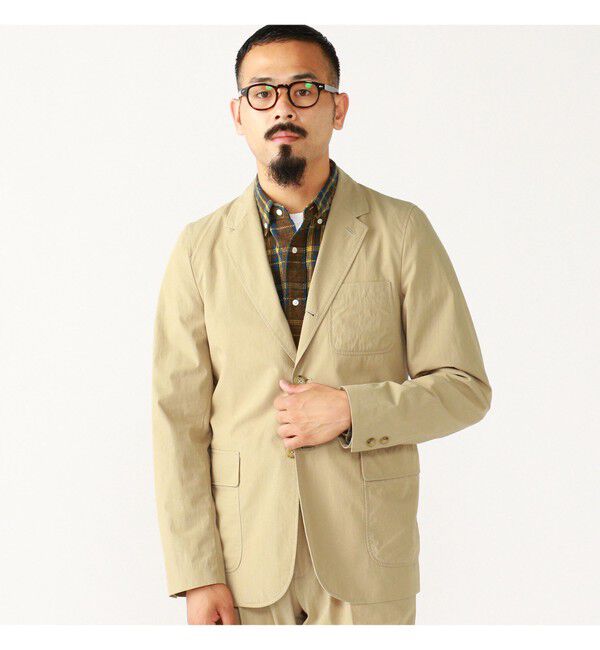 BEAMS PLUS「3B Travel Jacket Comfort Cloth」|テーラードジャケット|