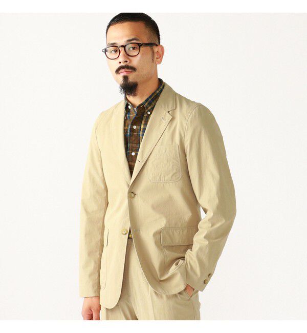 BEAMS PLUS「3B Travel Jacket Comfort Cloth」|テーラードジャケット|