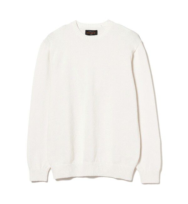 BEAMS PLUS「Crew LilyYarn 7G」|ニット・セーター|