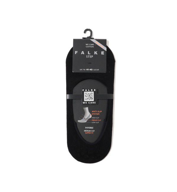 BEAMS「FALKE / STEP INVISIBLE」|ソックス|BLACK(3000)