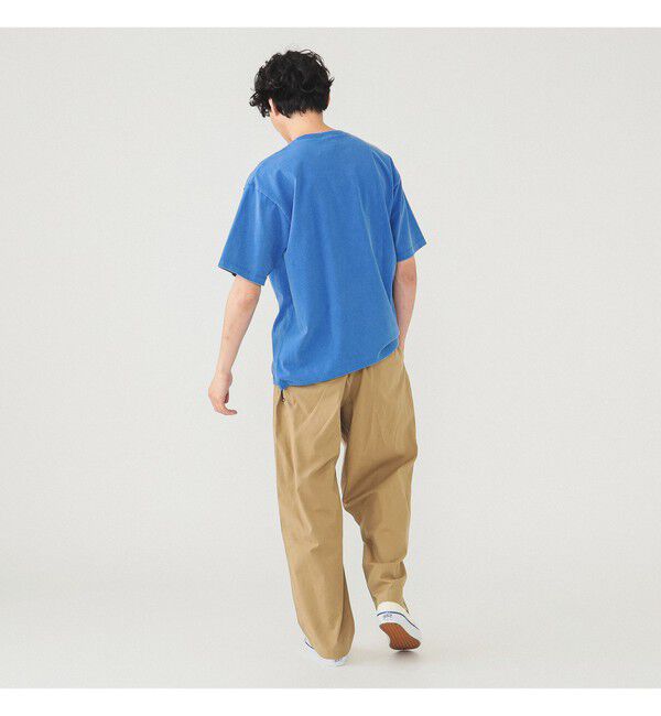 BEAMS「ダンガリー 2プリーツ スラックス」|チノ|